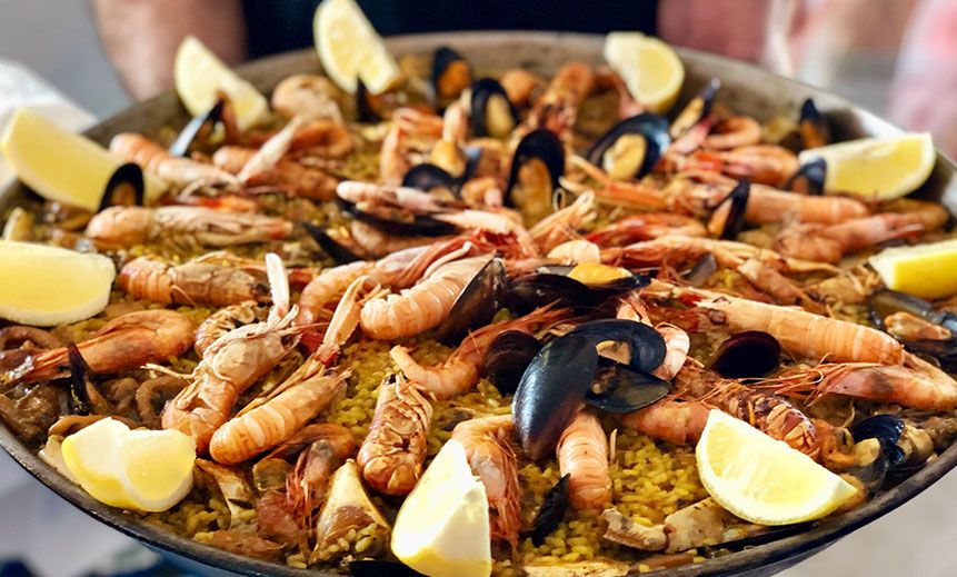 Paella Menu - Flavours of Spain